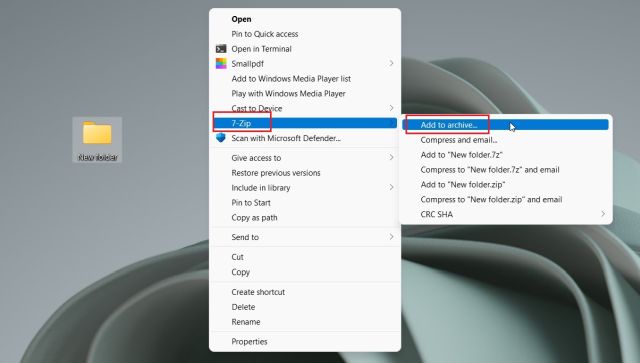 పాస్వర్డ్ 7-జిప్తో Windows 11లో ఫైల్లు మరియు ఫోల్డర్లను రక్షించండి